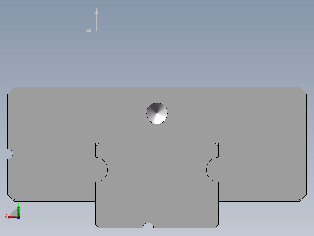 滑块MGN7C后视图