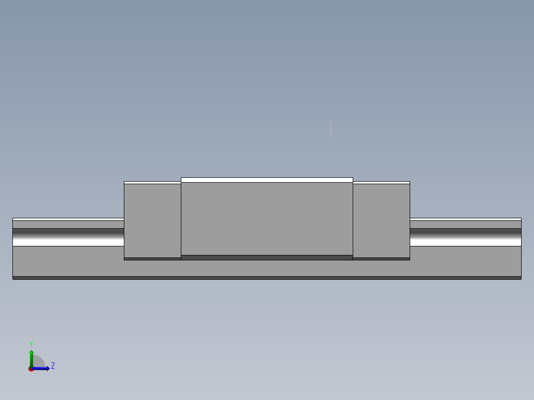 滑块MGN7C左视图