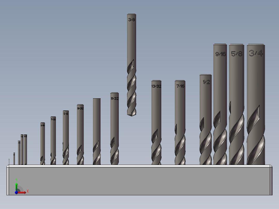钻孔夹装机构前视图
