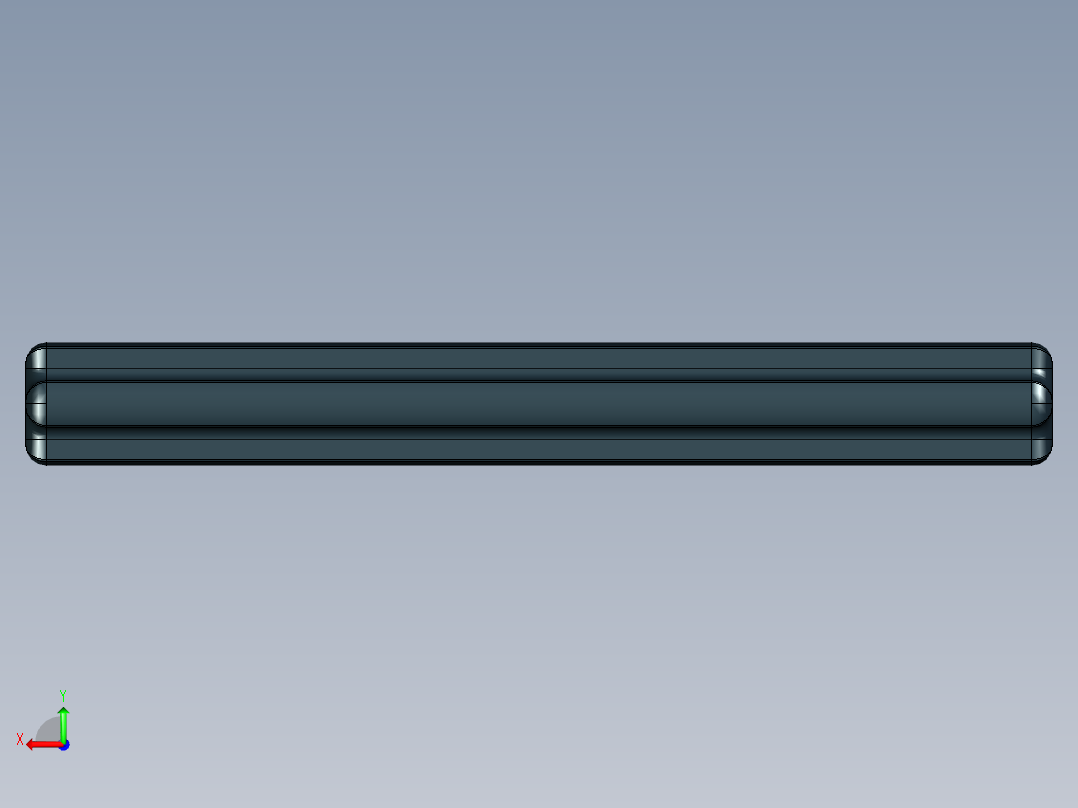 乐高机械组车桥-32073 Black Technic Axle 5.STEP后视图