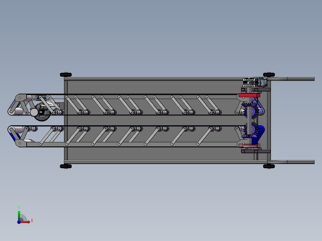 白菜收割机前视图