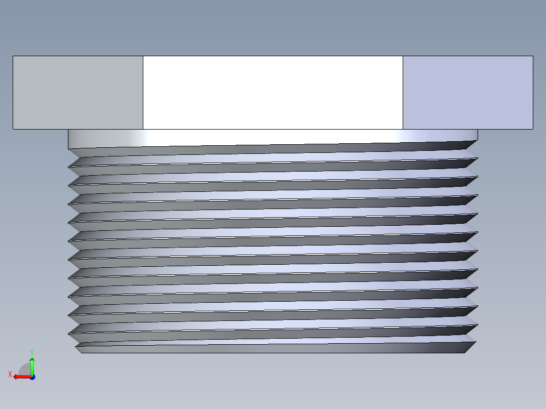 聚氯乙烯配件22-Sch80_Plug_MPT_850-015_1.5in后视图