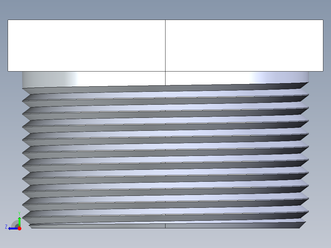 聚氯乙烯配件22-Sch80_Plug_MPT_850-015_1.5in右视图