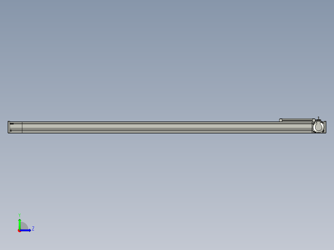 欧规系列-LB8-L150-S1800-BR-ZP75-C3左视图
