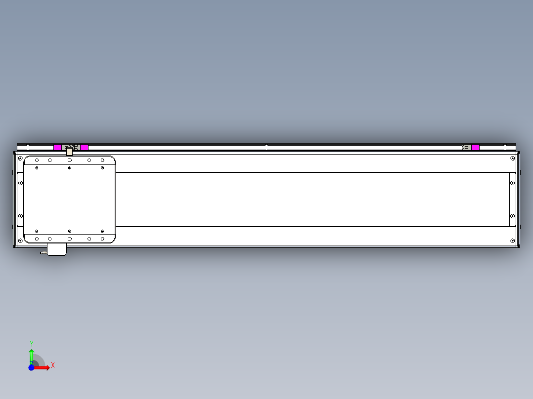 威洛博LC系列3d模型模组LC22H2Y-S900前视图