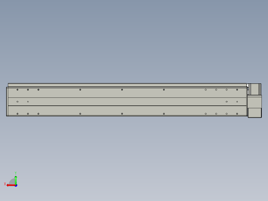 威洛博VBF14-S850-BLU后视图