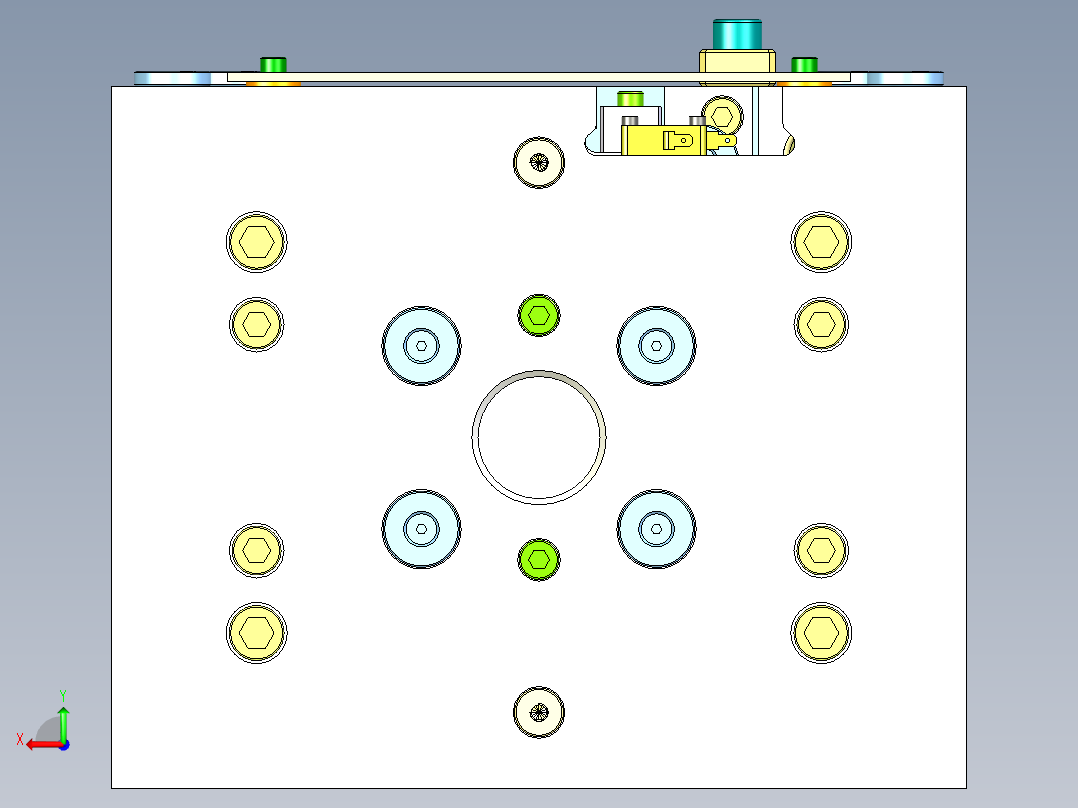 烧烤炉齿轮模具1396299===30后视图