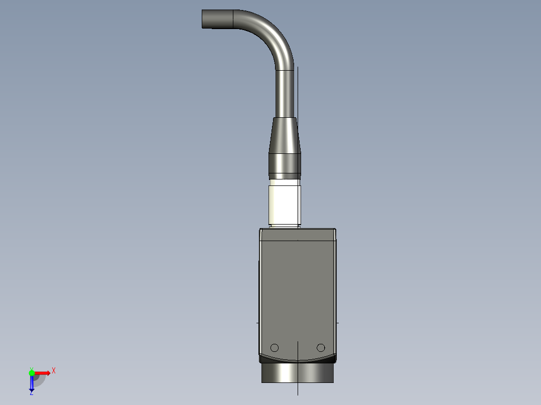 基恩士XG-H500C_M_kc图纸模型俯视图
