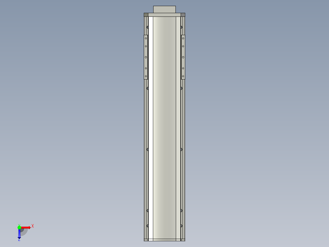 CCTL模组螺杆-TL135-S450-BM俯视图