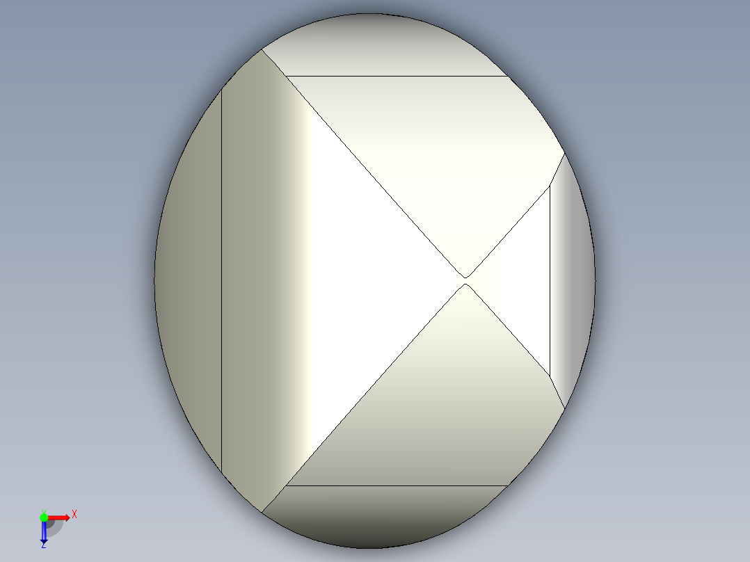 把手I.218-3D多系列多零件图纸模型俯视图
