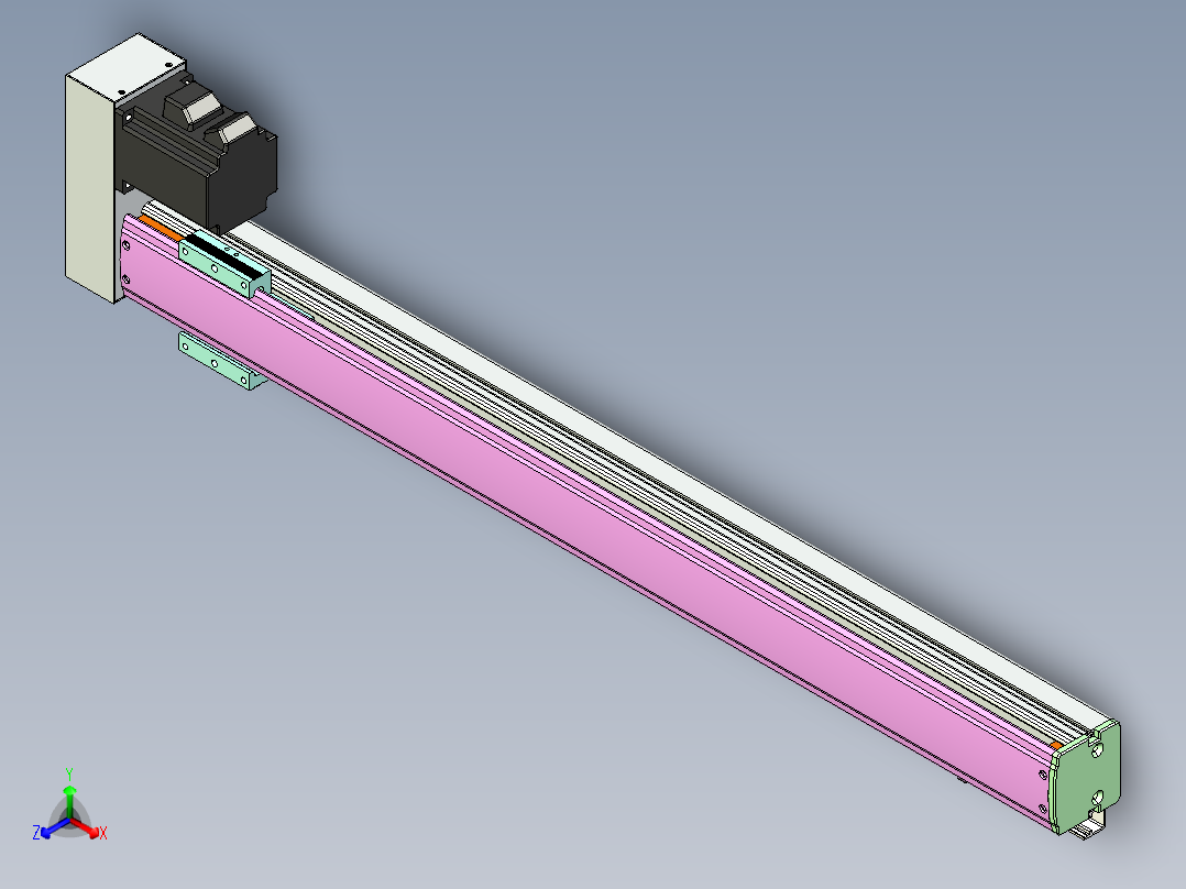 威洛博VF6-L16-C-S600-BR-P20-C4正等轴测图