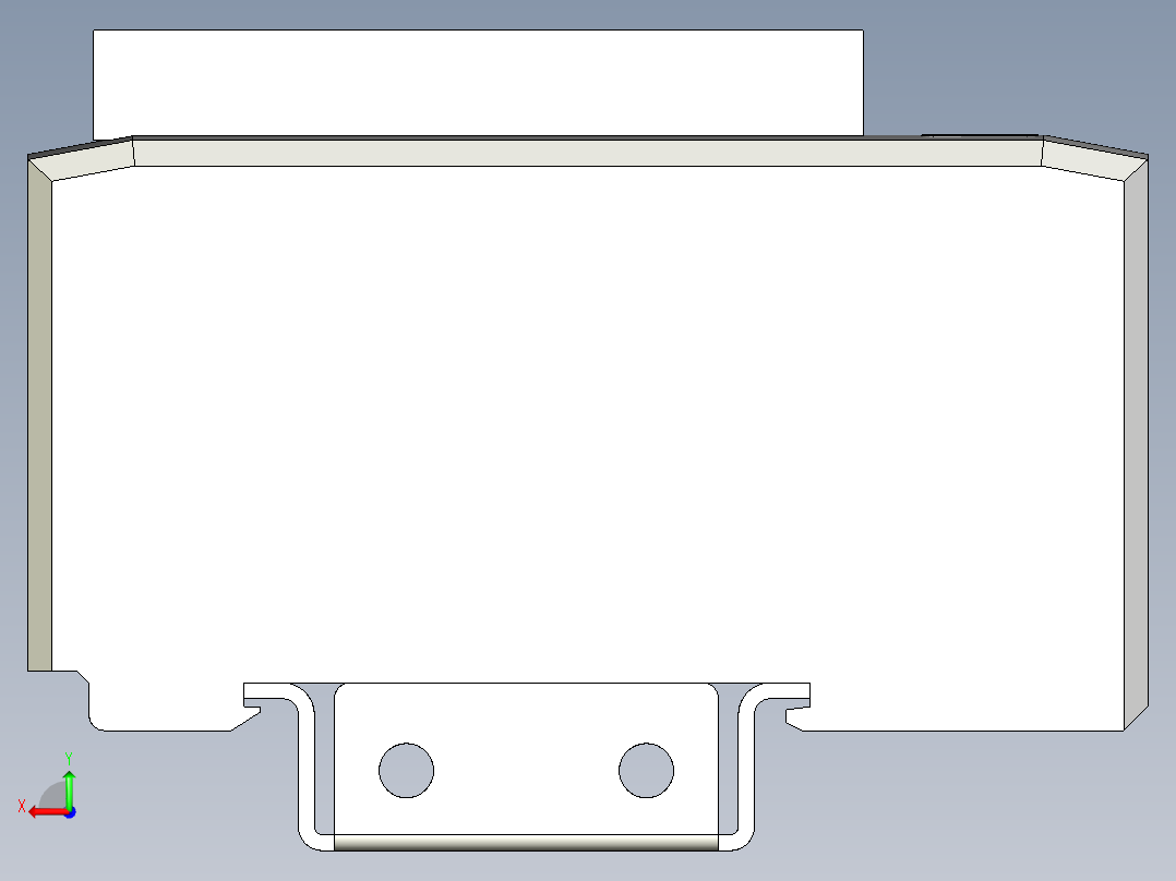 基恩士DL-RS1A_kc图纸模型后视图