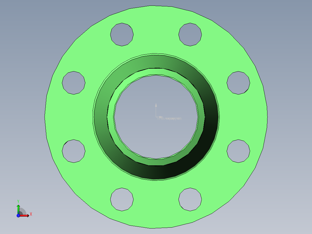 法兰 (32)前视图