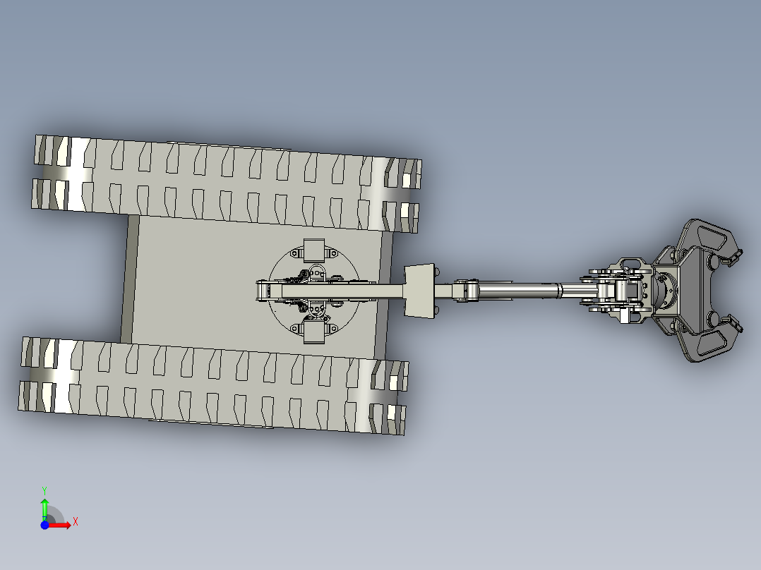 履带移动式机械手臂=1163931==200前视图