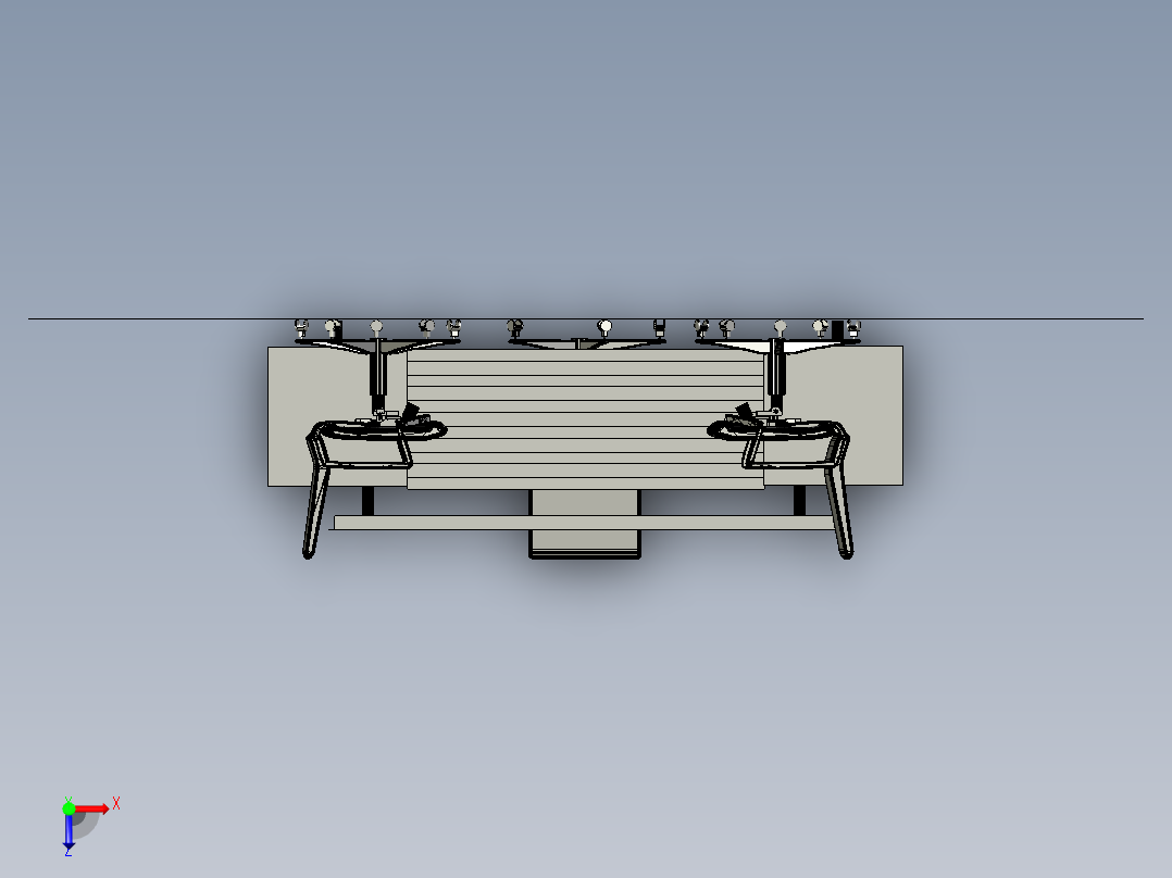 office-room-set-mike-geesser-办公室桌椅俯视图