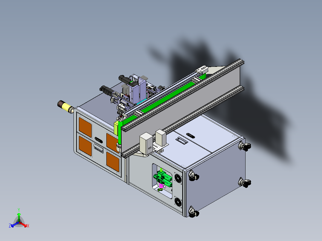 锁鼠标PCB板螺丝在线设备x_t