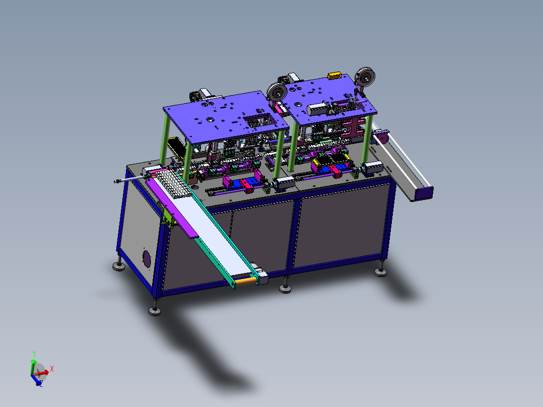 大铝件双面贴片机sw18可编辑
