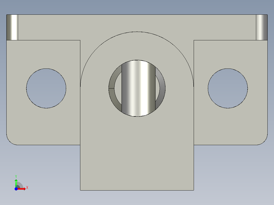 基恩士S-P01_kc图纸模型前视图