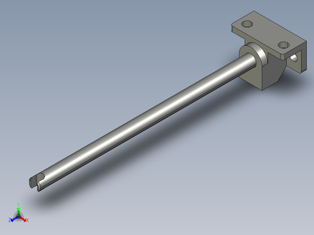 基恩士S-P01_kc图纸模型正等轴测图