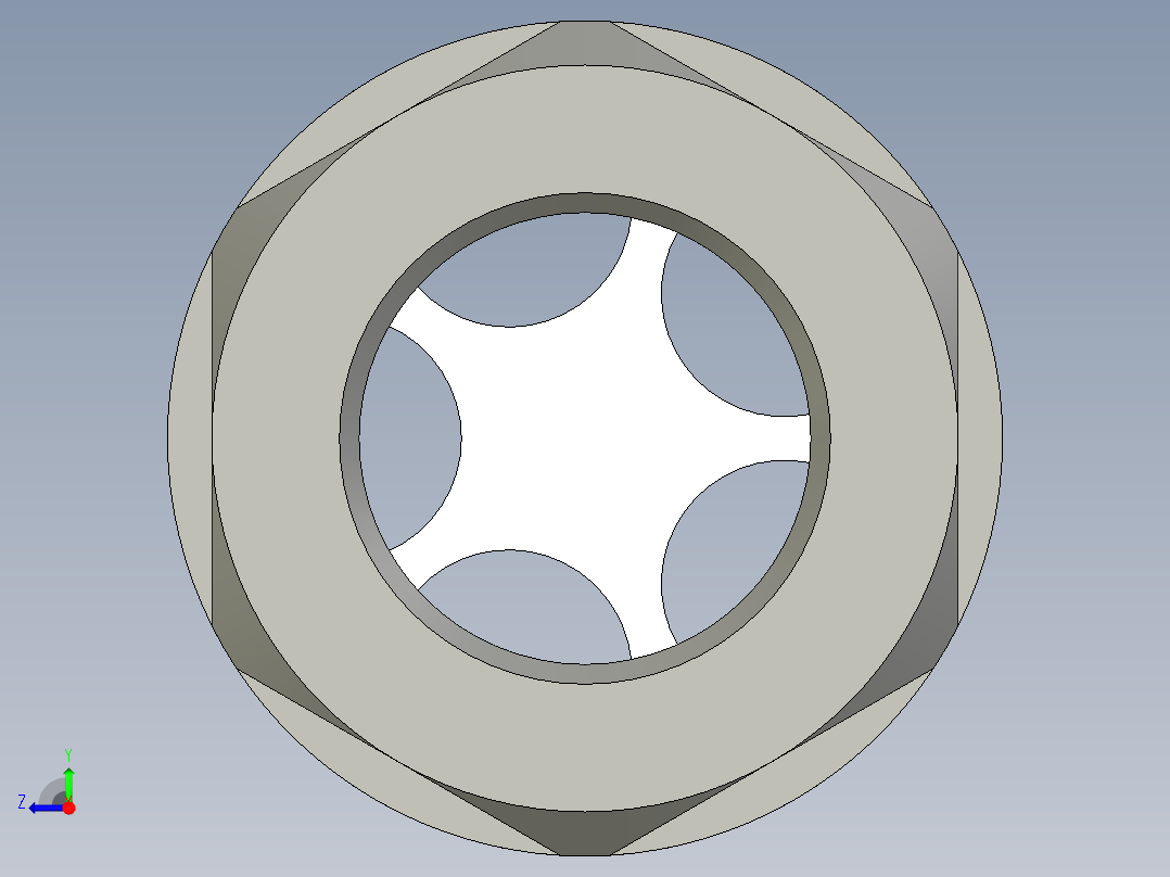 油鏡HGFT-3D多系列多零件图纸模型右视图