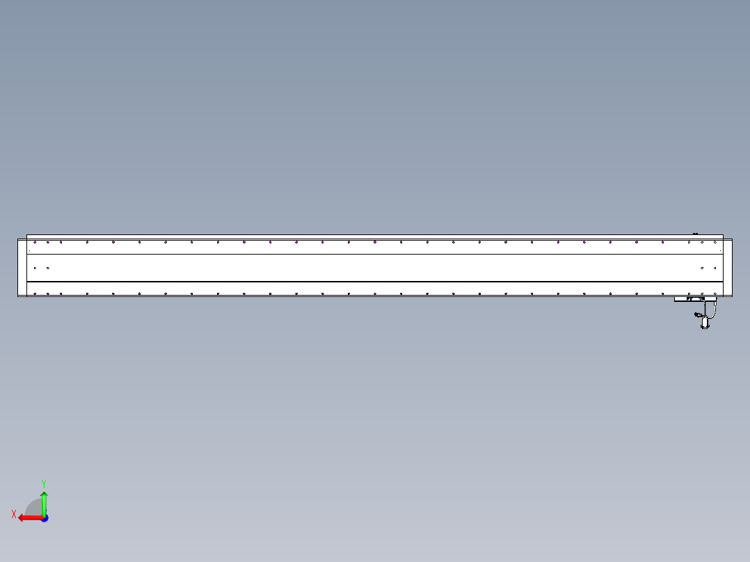 威洛博VL系列直线电机模组-VL22H2-S2450后视图