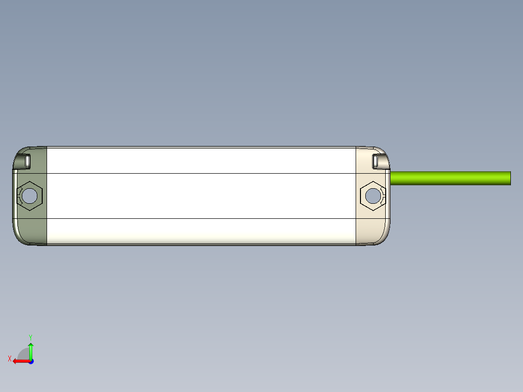 安全_区域传感器H2TLP0810_3D后视图