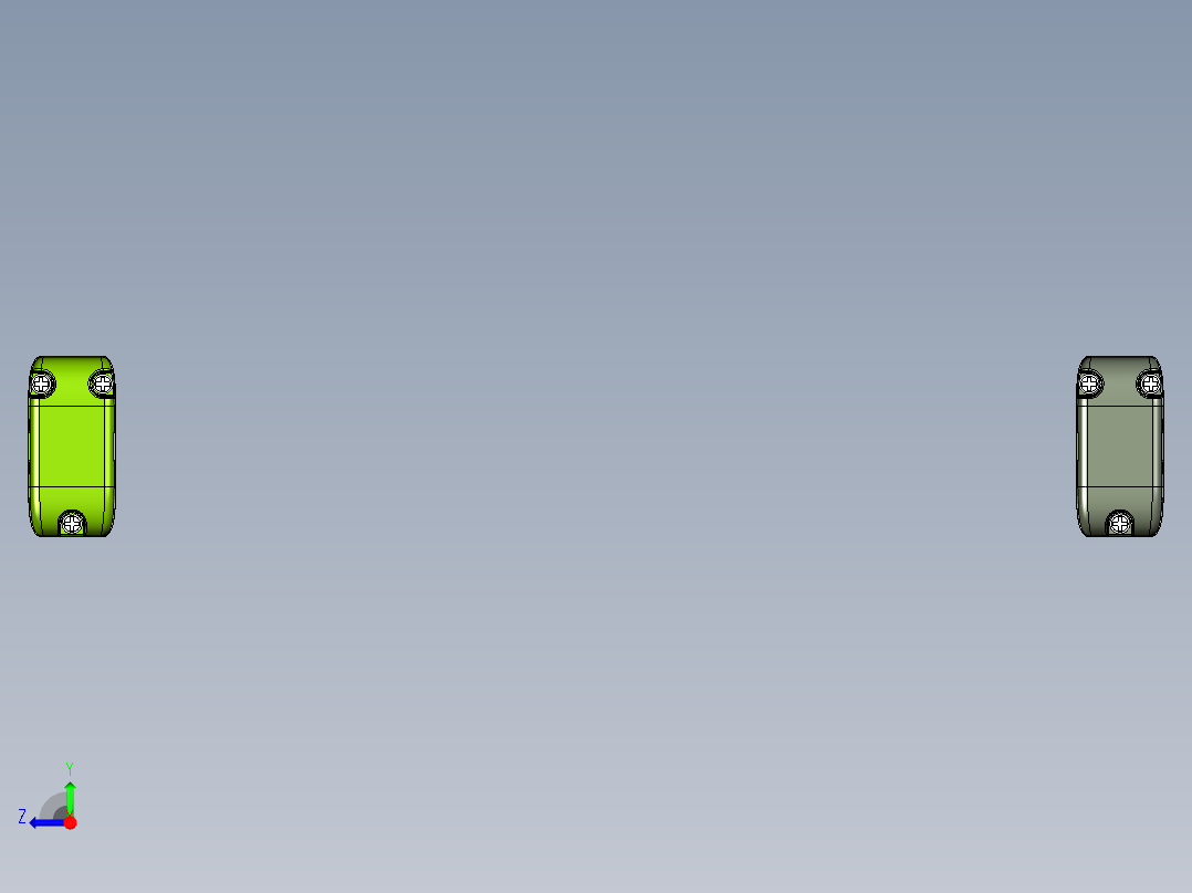 安全_区域传感器H2TLP0810_3D右视图