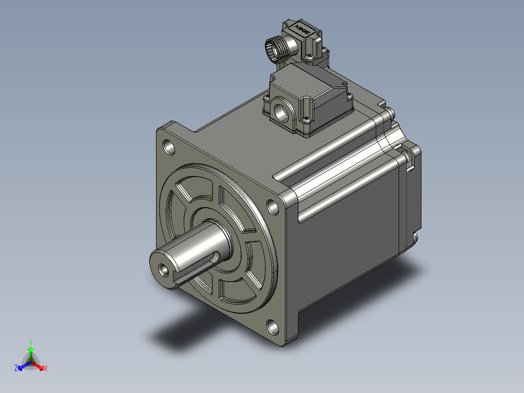 低压伺服电机MF5H-80CM30B2-507.STEP