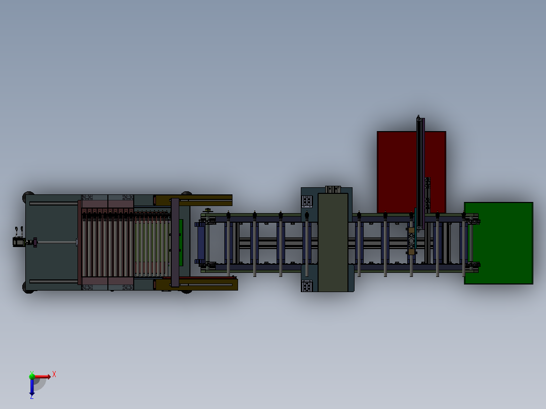 阳极棒检测绝缘与泄露自动化sw20俯视图