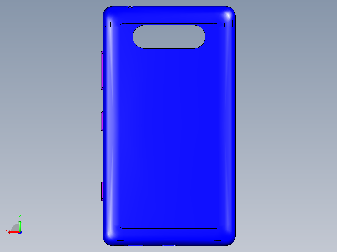 诺基亚Lumia820外壳设计（含装配文件）