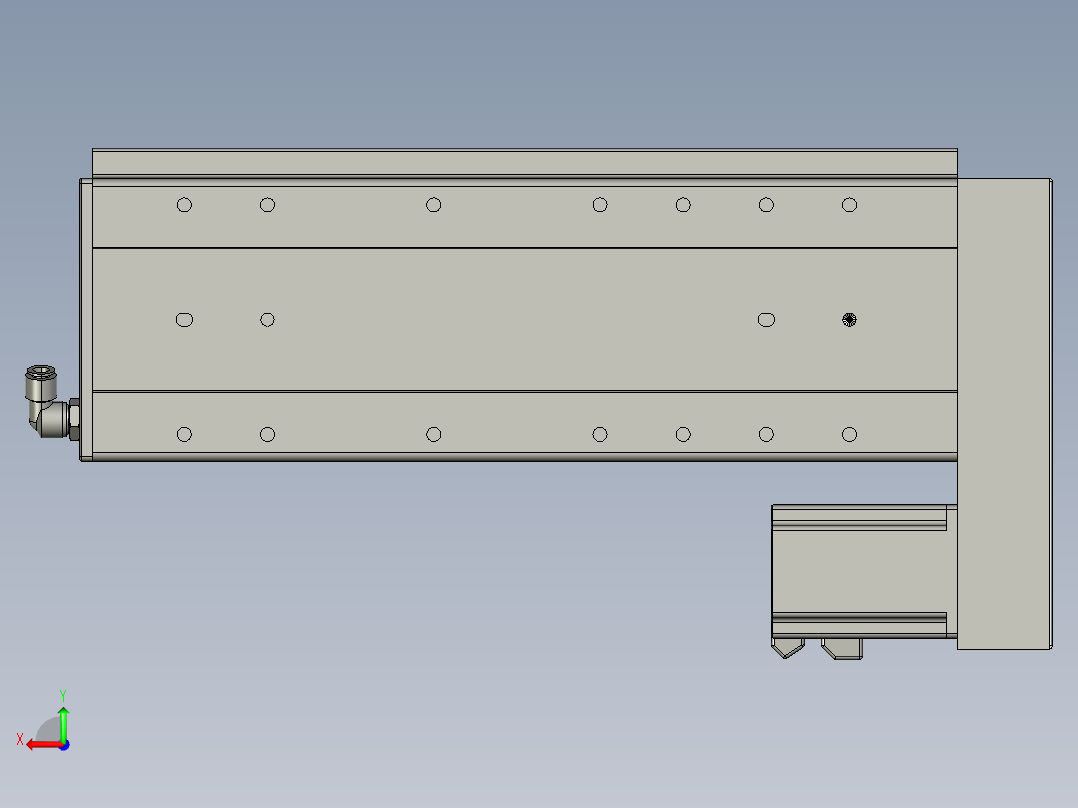 威洛博VC17-S250-BL-P75后视图