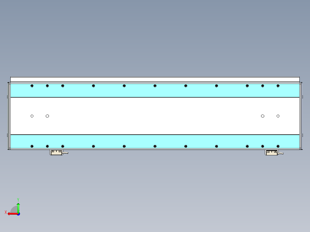 威洛博LC系列3d模型模组2LC22H2Y-S450后视图