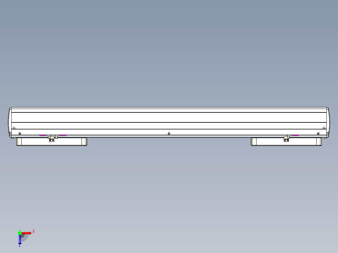 威洛博LC系列3d模型模组2LC22H2Y-S450俯视图