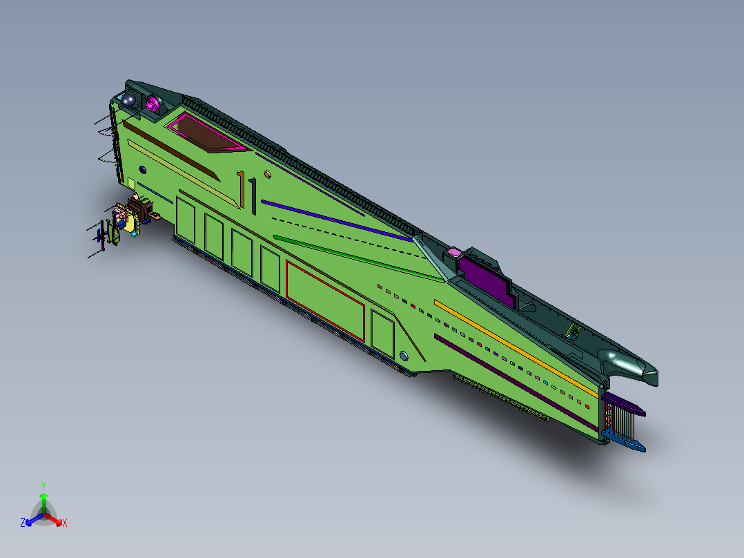 海洋执行作战任务的船只