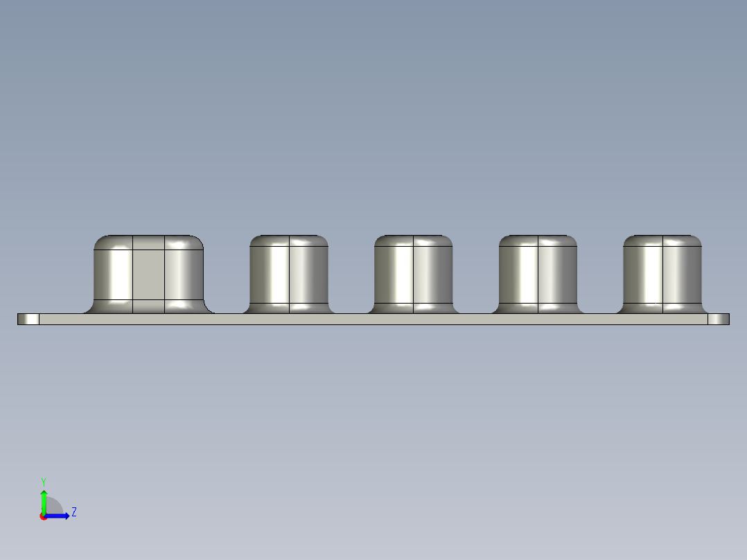 直板手机左视图