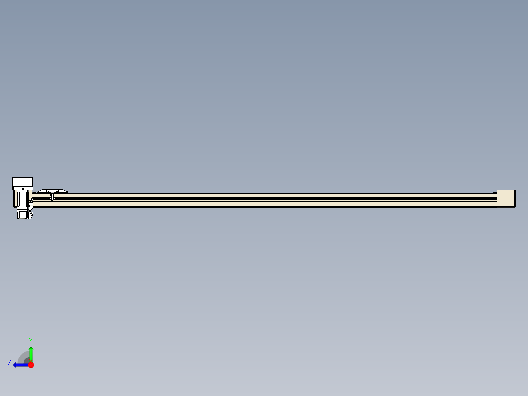 同步带全封闭直线模组TPA-HCB-65S-90-L1350-MR-Y-P10-N3右视图