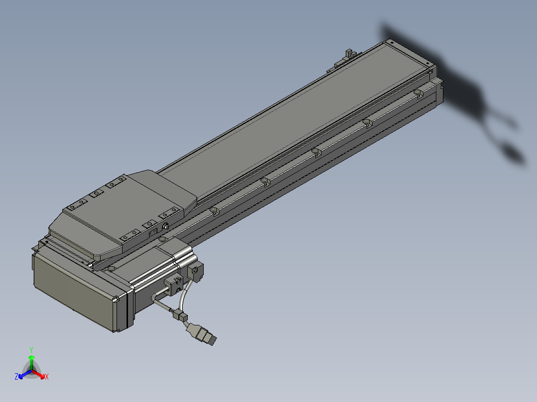 威洛博模组VGTH12-L10-C-S450-BL-ZT40-C3正等轴测图