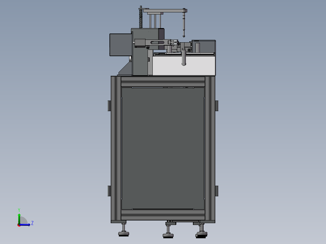 柿子削皮去皮剥皮机sw22左视图