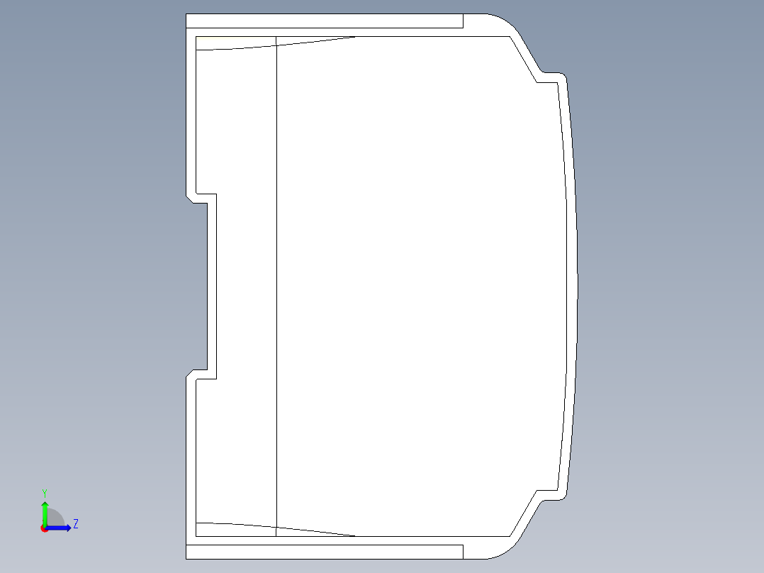 A-B CompactLogix 1769-L32E右盖左视图