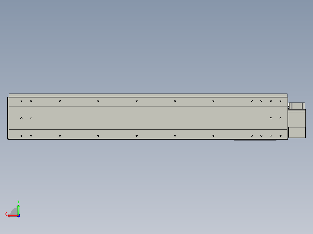 威洛博VBF22-S1100-BLU后视图