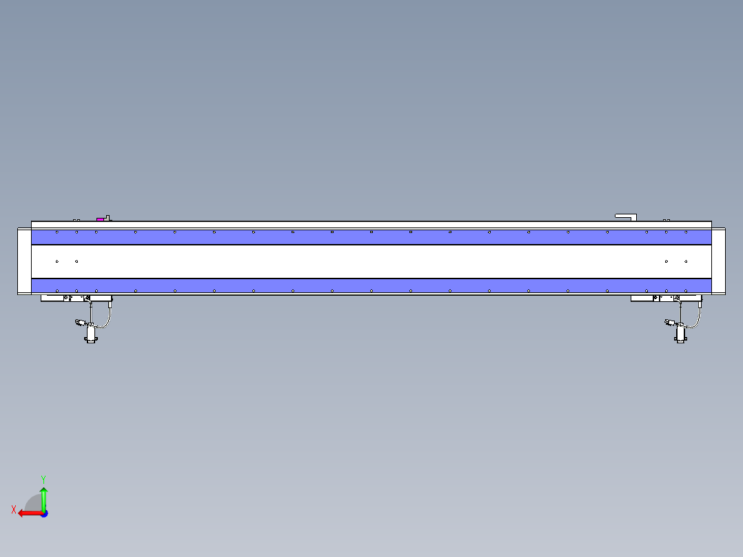 威洛博VL系列3d模型模组2VL17E2Y-S1300后视图