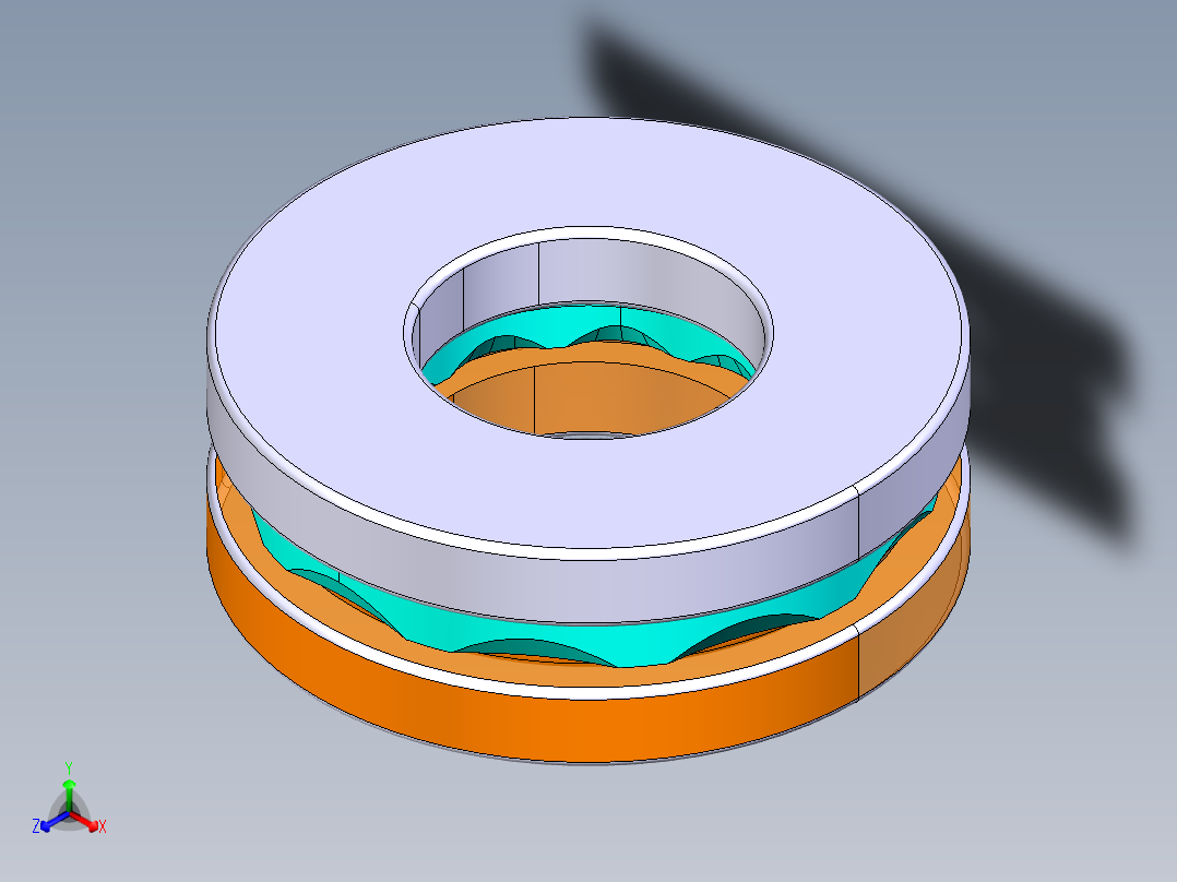 平面推力球轴承51101