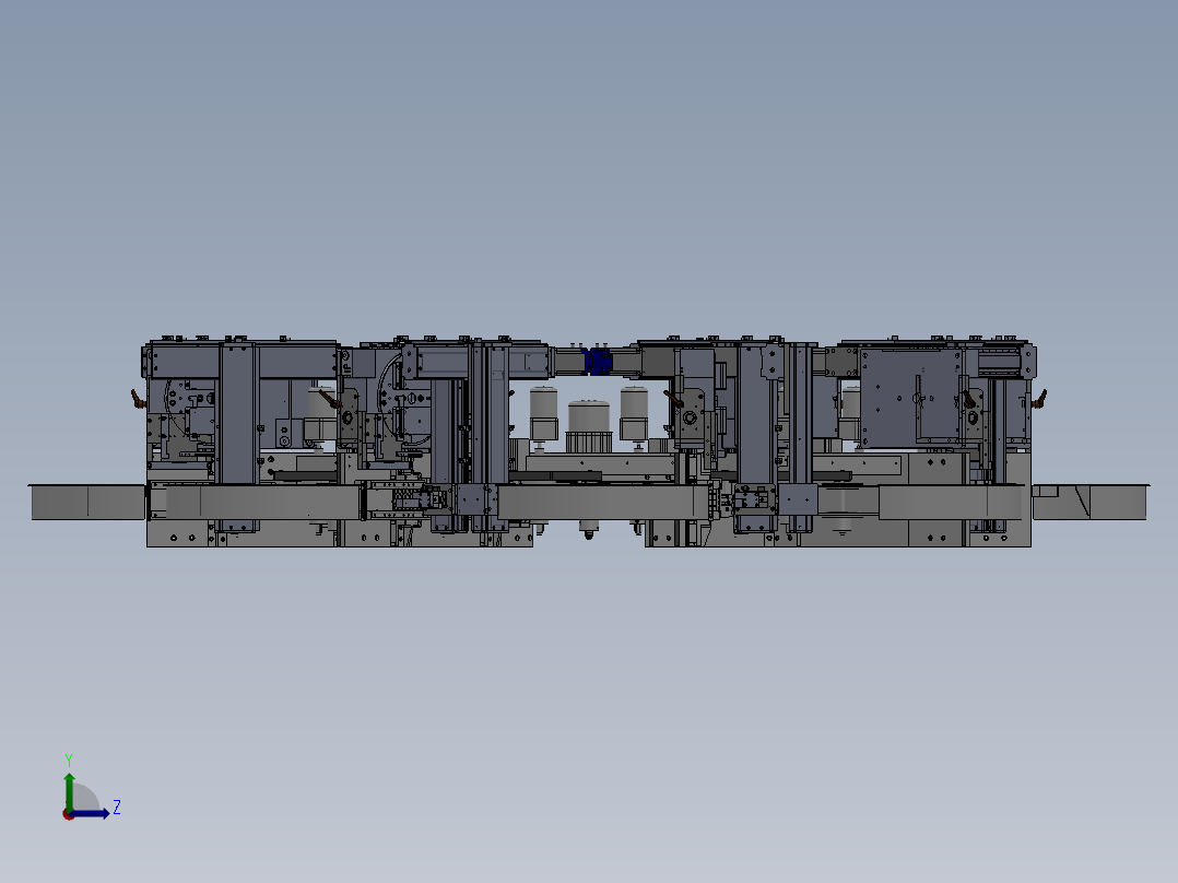 动力旋转超强加速器左视图