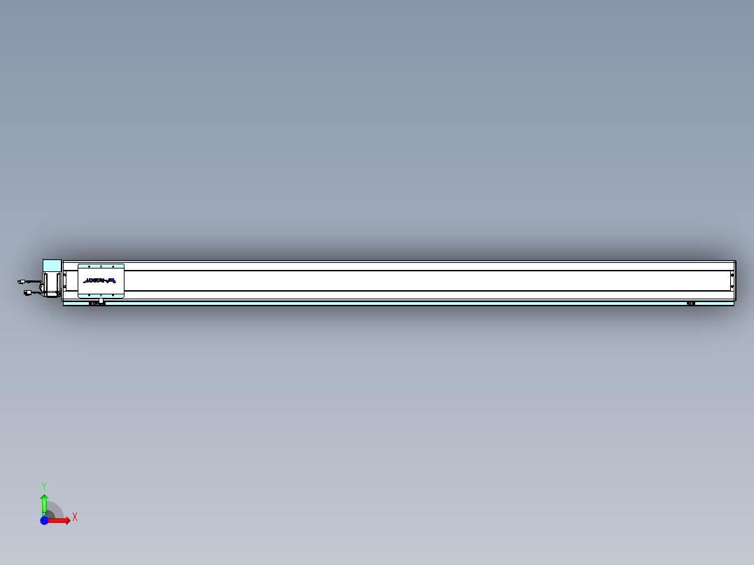 威洛博VBC同步带传动一无尘环境VBC14-L45-S2050-BRU-ZP40-C3前视图