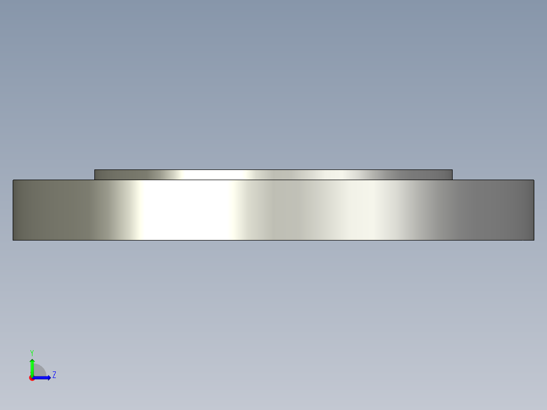 船舶管路系统SeaCor_Blind Flange_37J153060_6in左视图