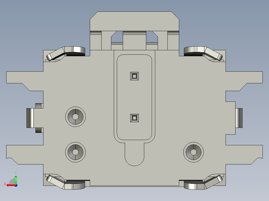 14.7㎜ x 3.5㎜两路侧面操纵SMD轻触开关后视图