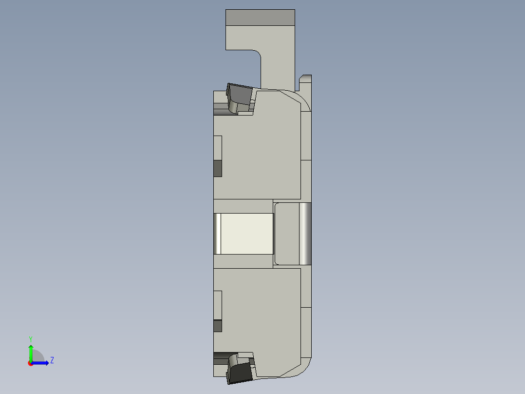 14.7㎜ x 3.5㎜两路侧面操纵SMD轻触开关左视图