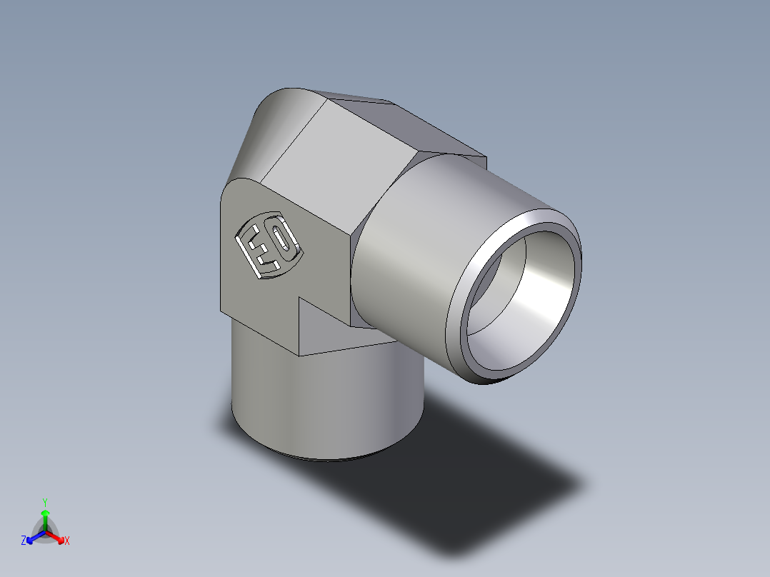 卡套式工业通用硬管接头EO_Union_elbow_W08LL71X