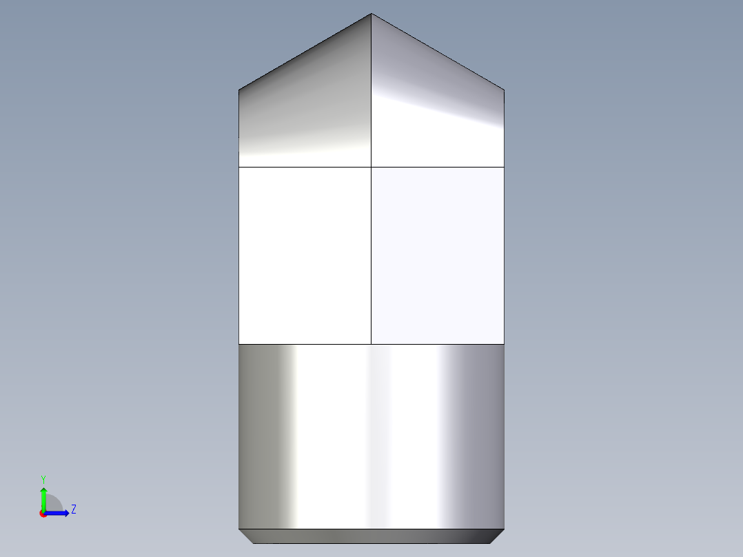 卡套式工业通用硬管接头EO_Union_elbow_W08LL71X左视图