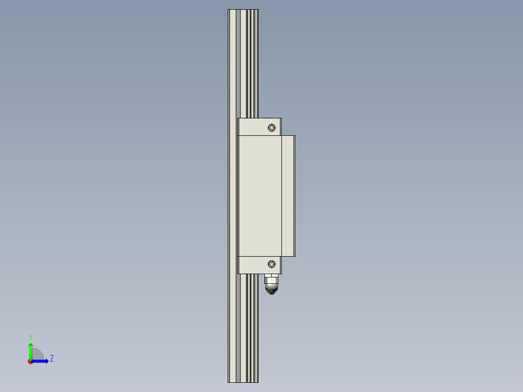 银泰PMI-SME25-SA.igs左视图